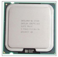 CPU - E7500 SK 775